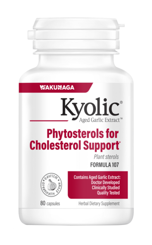 Kyolic 107 - 80 cápsulas - Colesterol - Kyolic - 0023542107419