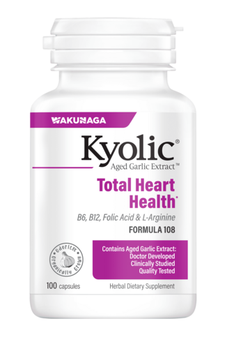 Kyolic 108 - 100 cápsulas - Homocisteína - Kyolic - 0023542108416