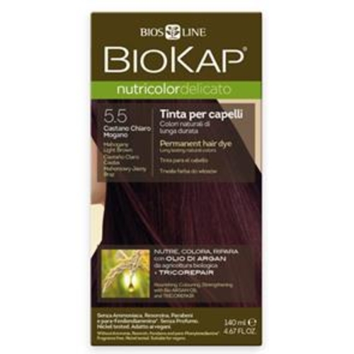 Biokap Delicato Rapid Chestnut Brown 5.5 - 135ml - Biokap - 8030243027566