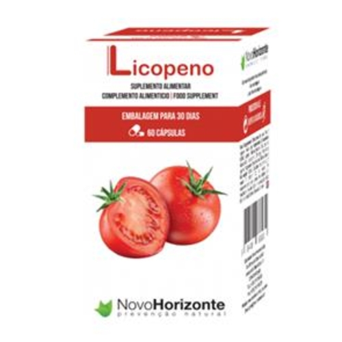 Licopeno 20 mg 60 comprimidos - Novo Horizonte - Novo Horizonte - 5604401666930