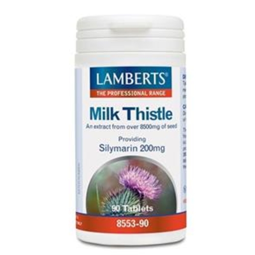 Lamberts Cardo Mariano 8500mg - 90 cápsulas - Lamberts - 5055148403508