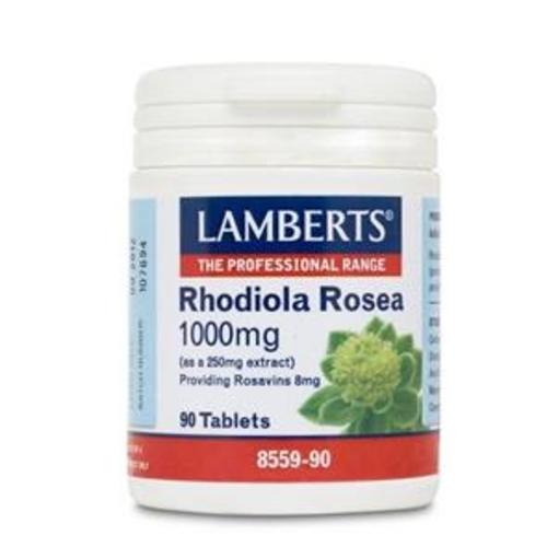 Lamberts Rhodiola - 90 comprimidos - Lamberts - 5055148411855
