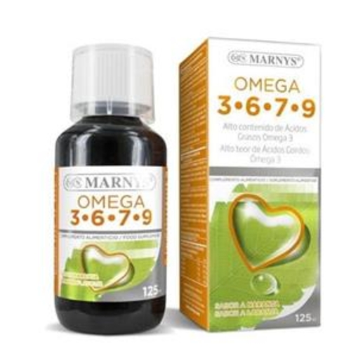 Marnys Omega 3-6-7-9 125ml - Novo Horizonte - 8410885077769
