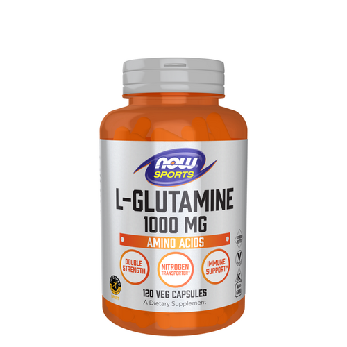 L- glutamine - 120 cápsulas - Now Sports - Now Sports - 733739000941