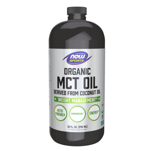 MCT (Medium Chain Triglycerides) 100 pct OIL - Now Sports - Now Sports - 733739021991