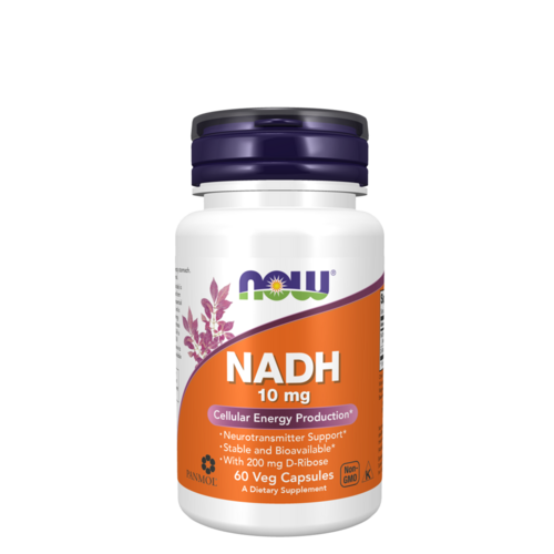 NADH 10mg  Ribose 200mg - NOW - Now Foods - 733739031037
