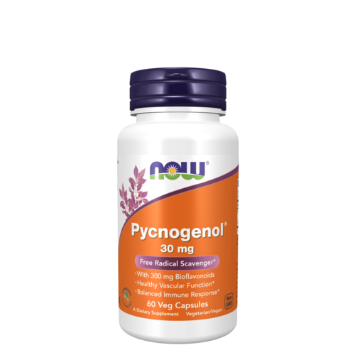 Pycnogenol 30mg 60 cápsulas - NOW - Now Foods - 733739032645