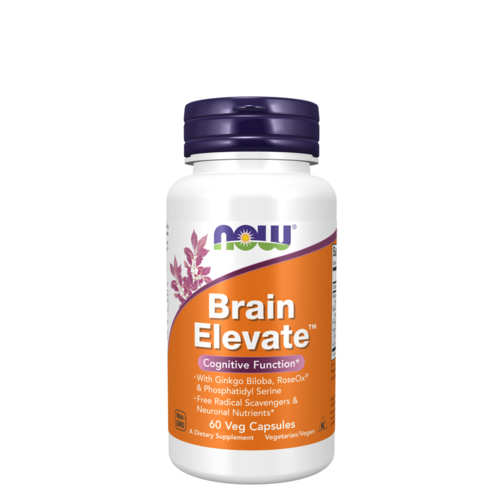 Brain Elevate - NOW -Val. Curta 03/24 - Now Foods - 733739033031