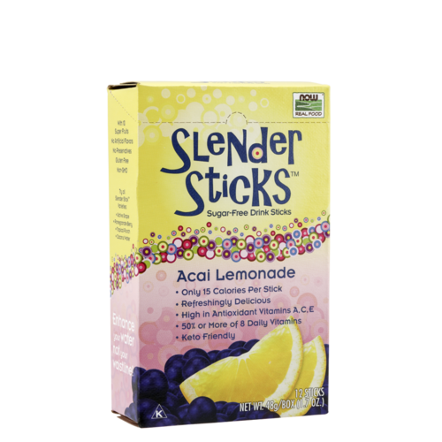 Bebida sem açucar / Slender sticks: Açaí lemonade - NOW