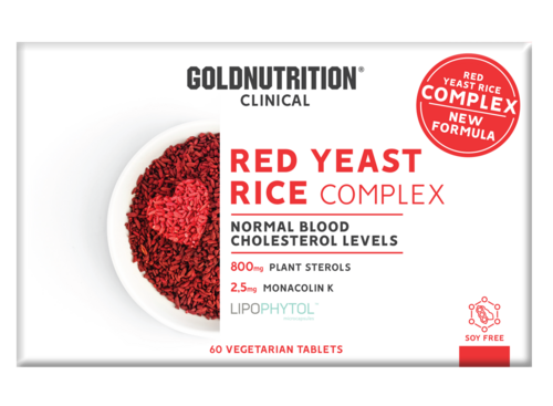 Red Yeast Rice 60 comprimidos GoldNutrition - GoldNutrition Clinical - 5601607077553
