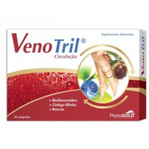Venotril - 20 Ampolas - PhytoGold - 5600299126921