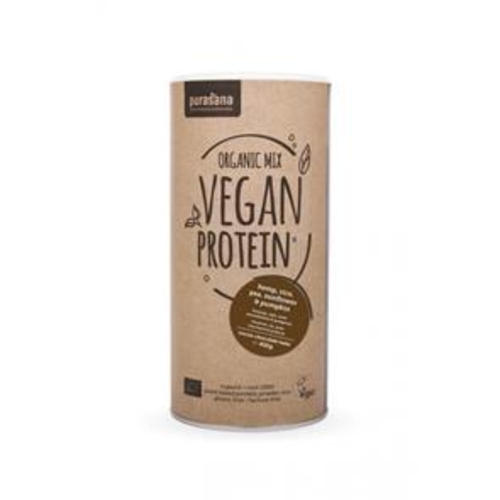 Proteína mix Vegan Cacau Chocolate Bio - Purasana