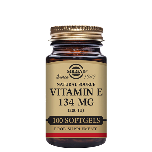 Vitamina E 200Ui 134mg 100 Cápsulas - Solgar - Solgar - 0033984035065